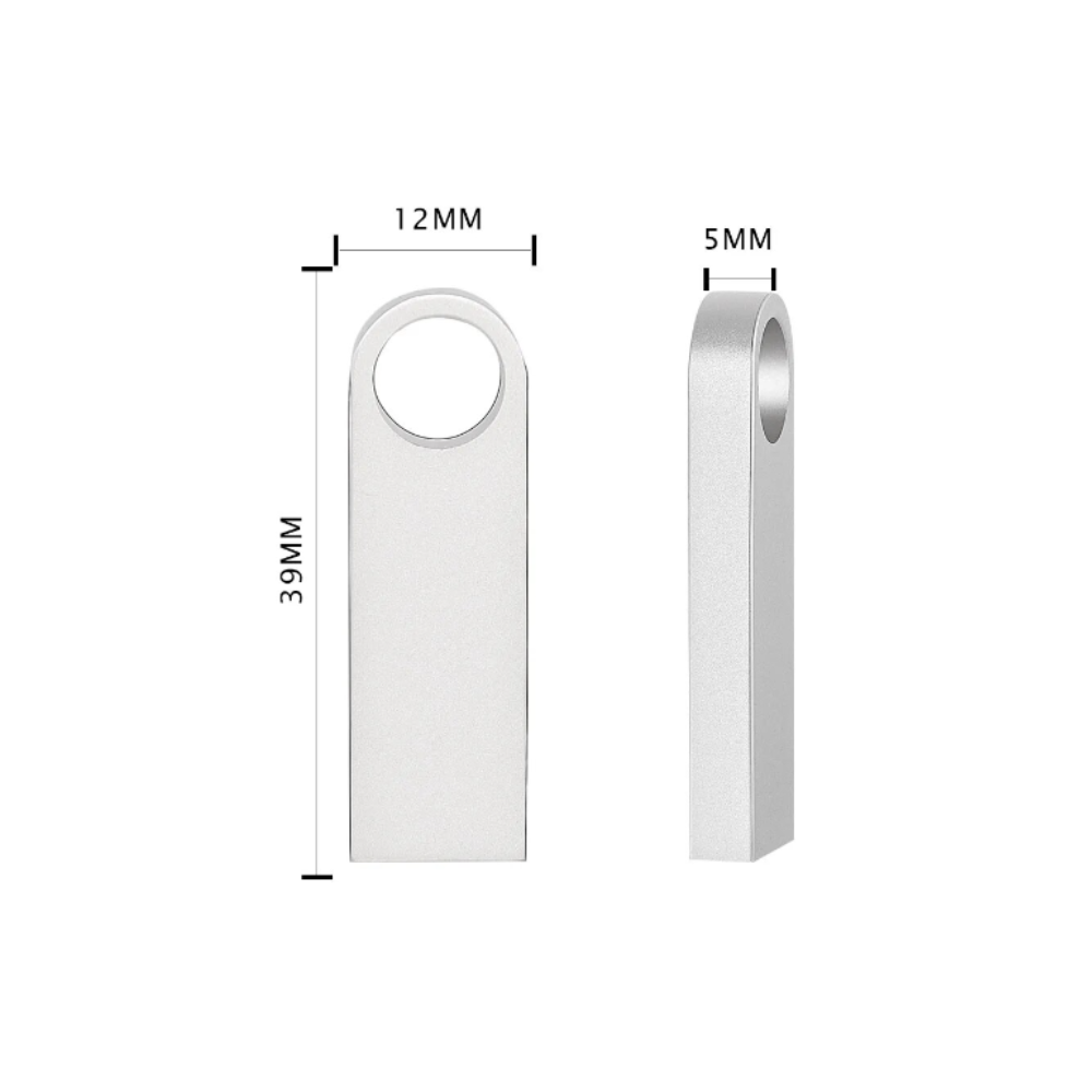 Personalised Custom Metal USB Memory Stick 8 -128GB