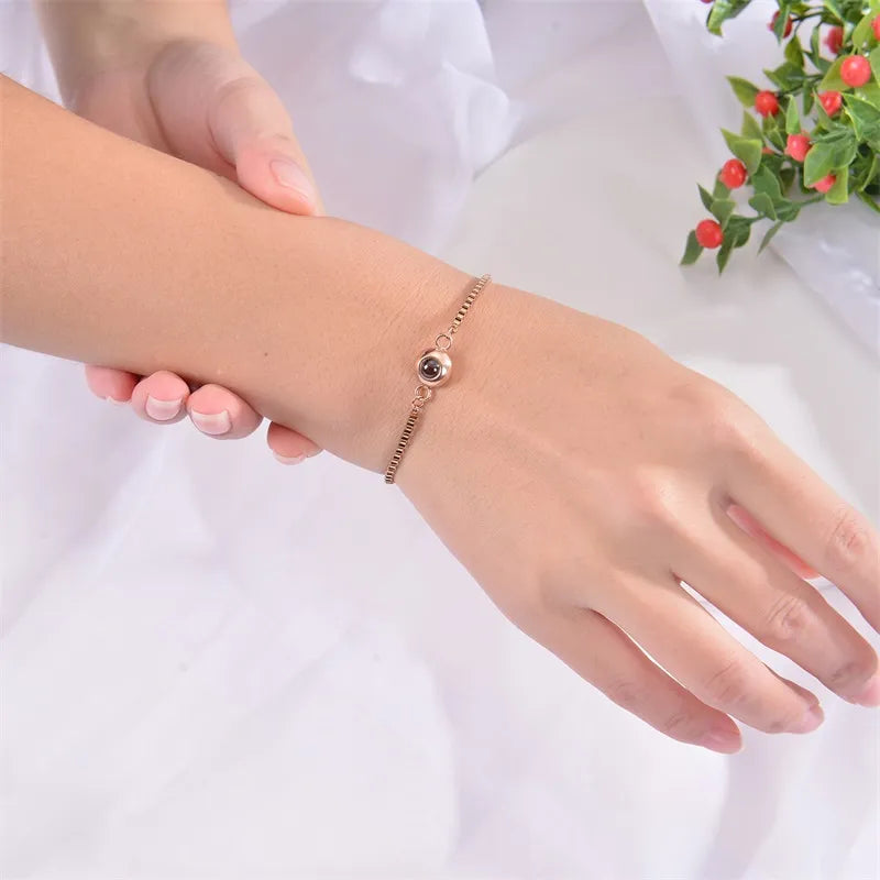 Women's Photo Projection Bracelet