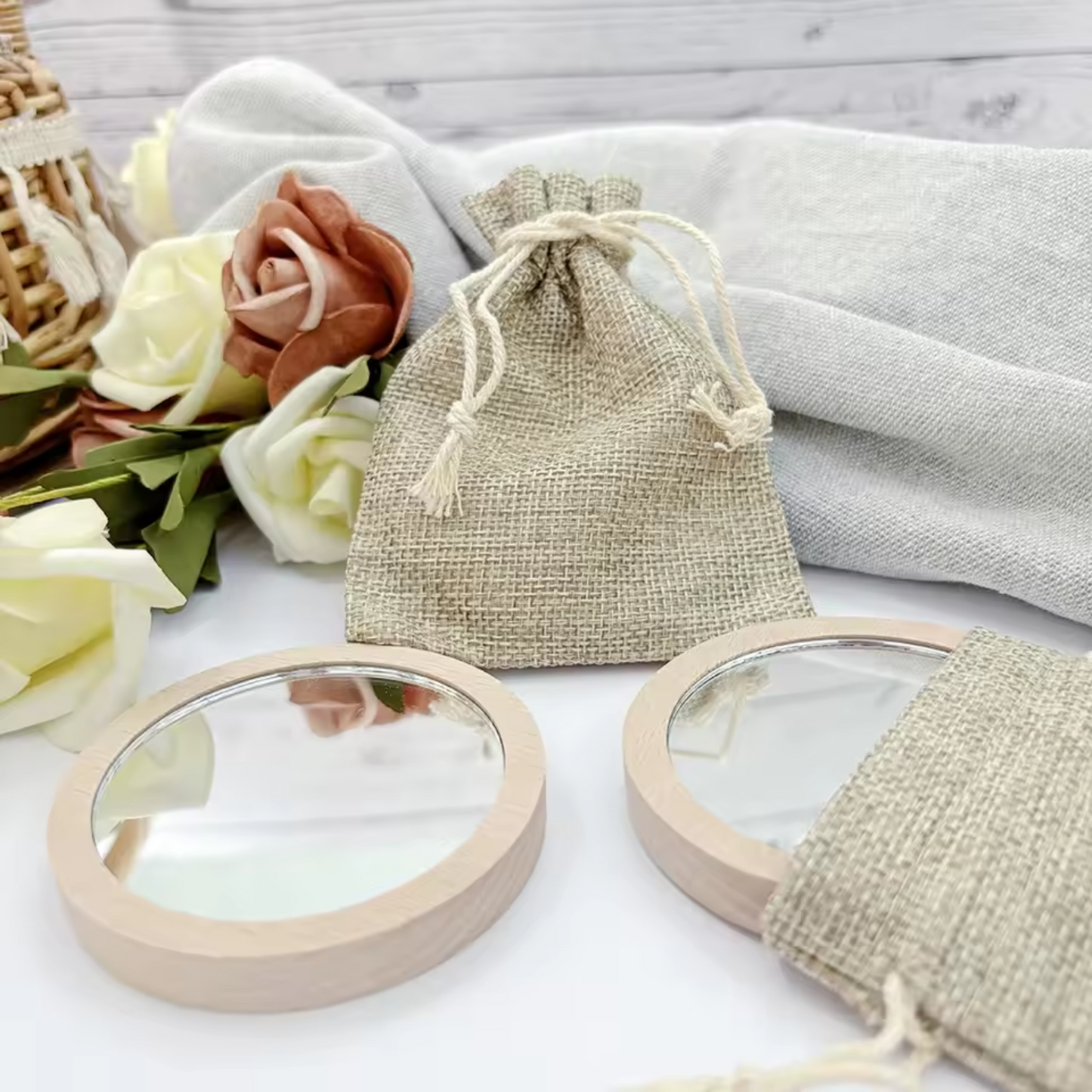 Personalised Mirrors For Wedding Guests