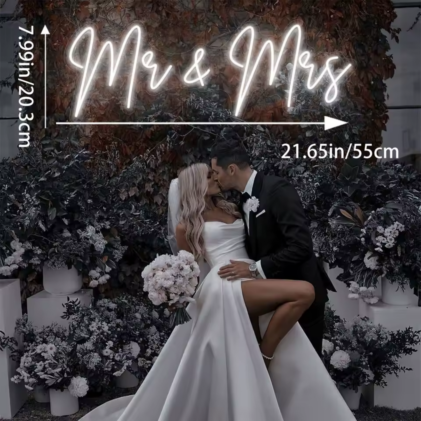 Mr & Mrs Neon Wedding Sign