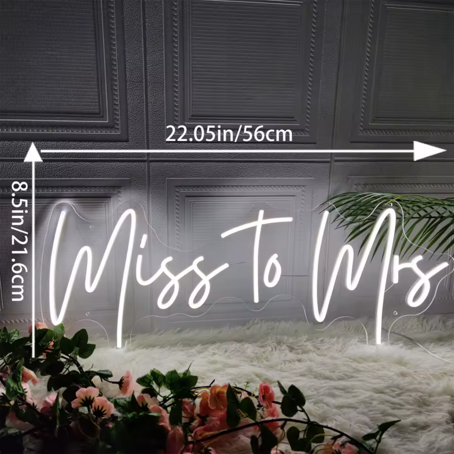 Mr & Mrs Neon Wedding Sign