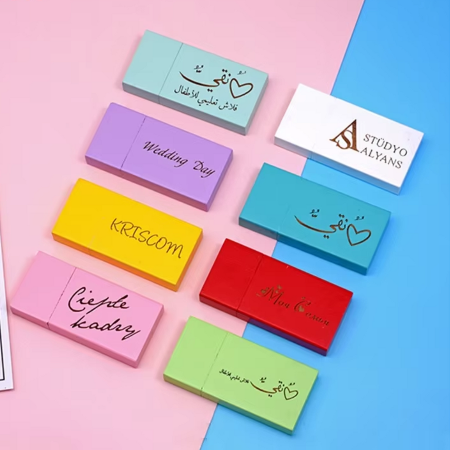 Personalised Colourful USB Stick