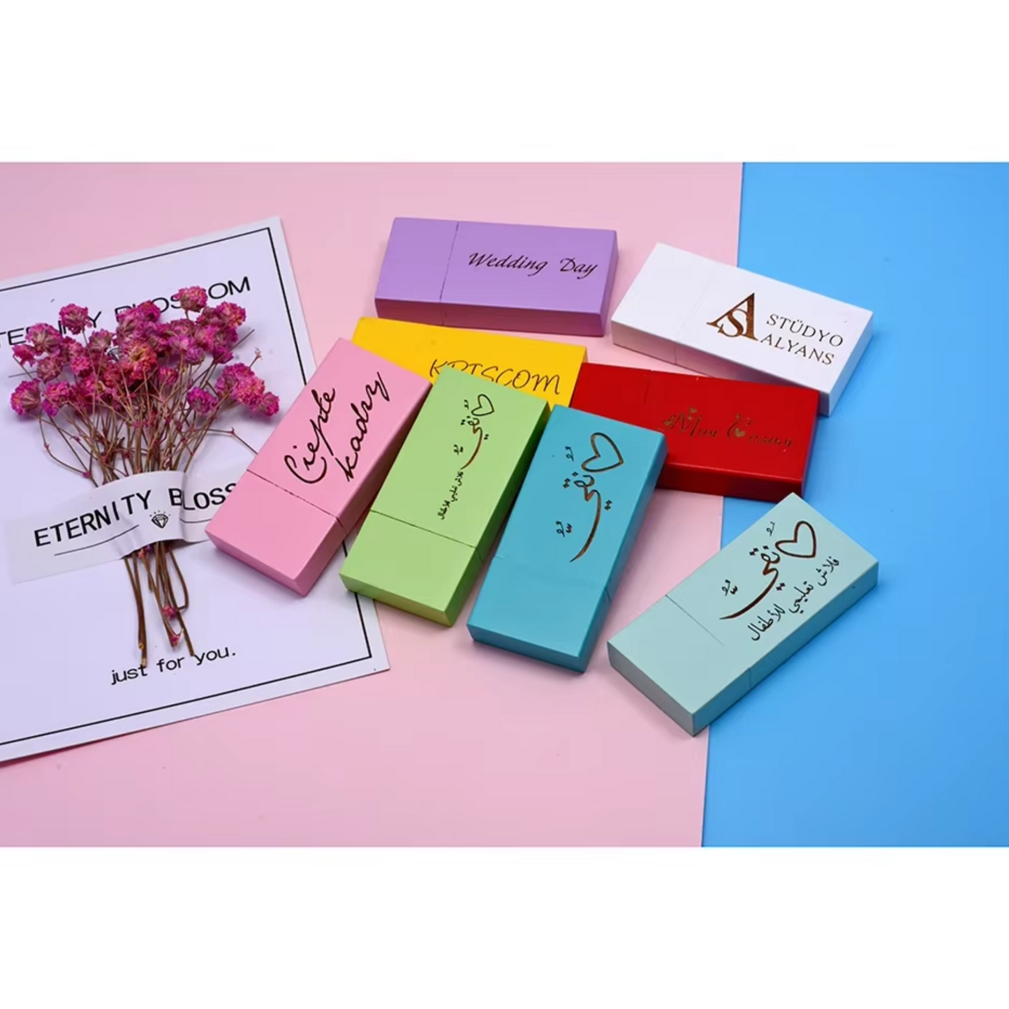 Personalised Colourful USB Stick