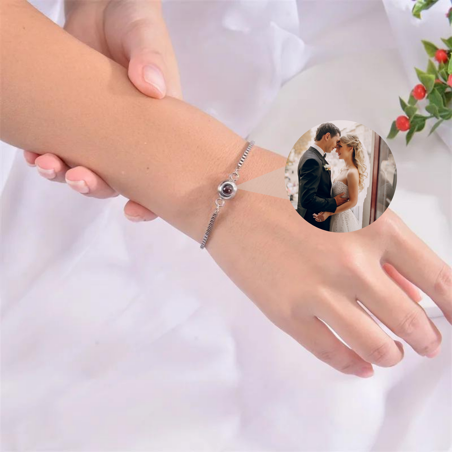 Women's Photo Projection Bracelet