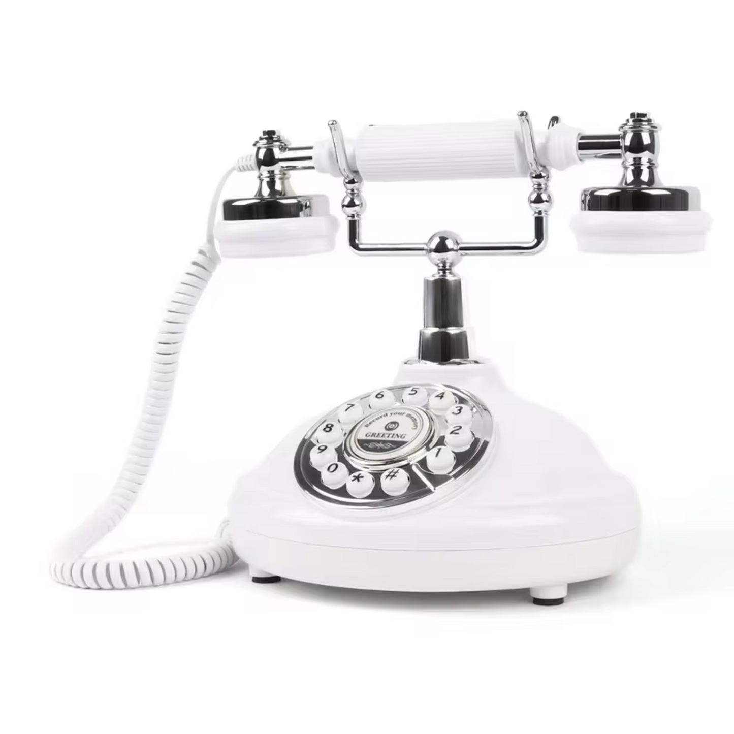 Vintage Style Audio Guestbook Telephone