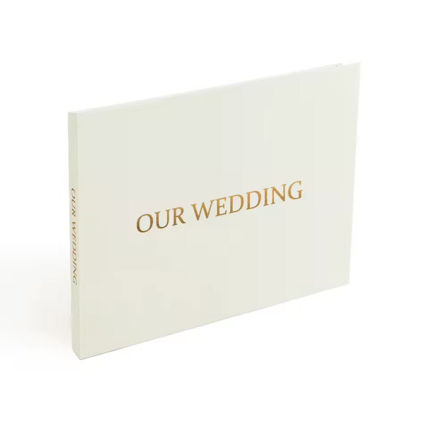 Luxury Linen Wedding Video Photo Book