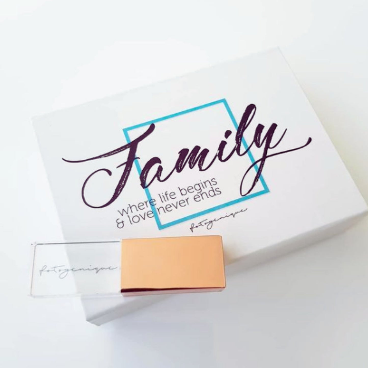 Personalised Crystal Luxury USB With Printed Gift Box 4GB - 64GB - Etchoo