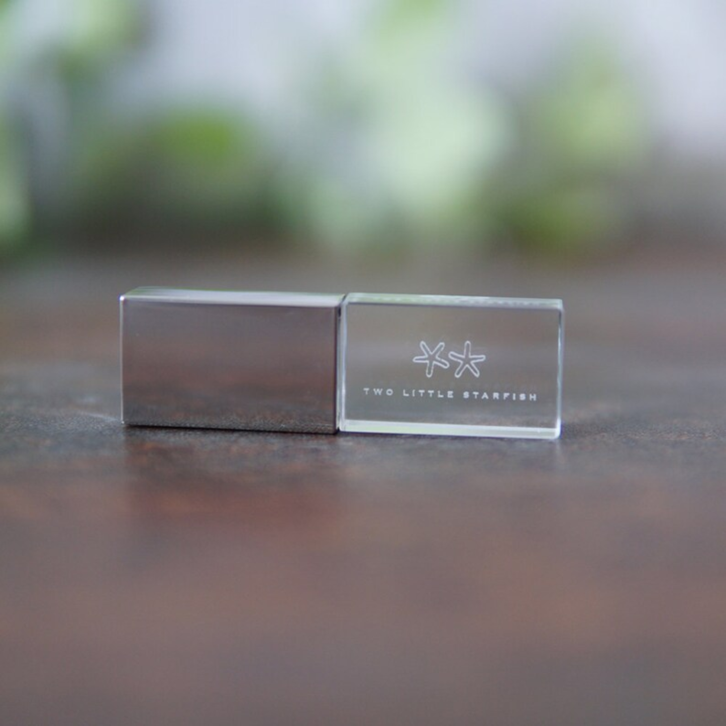 Personalised Crystal Metal USB Flash Drive
