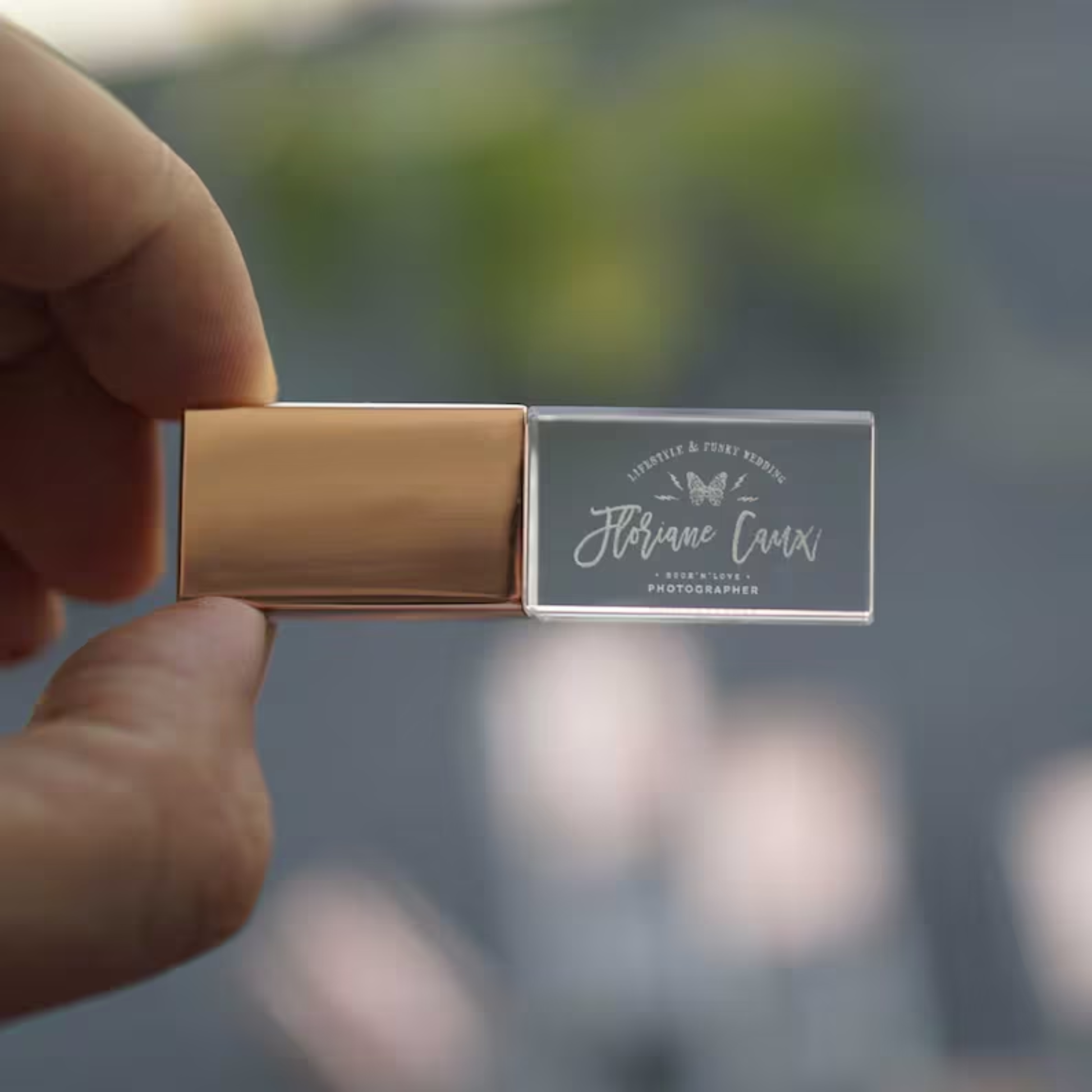 personalised crystal custom usb stick uk