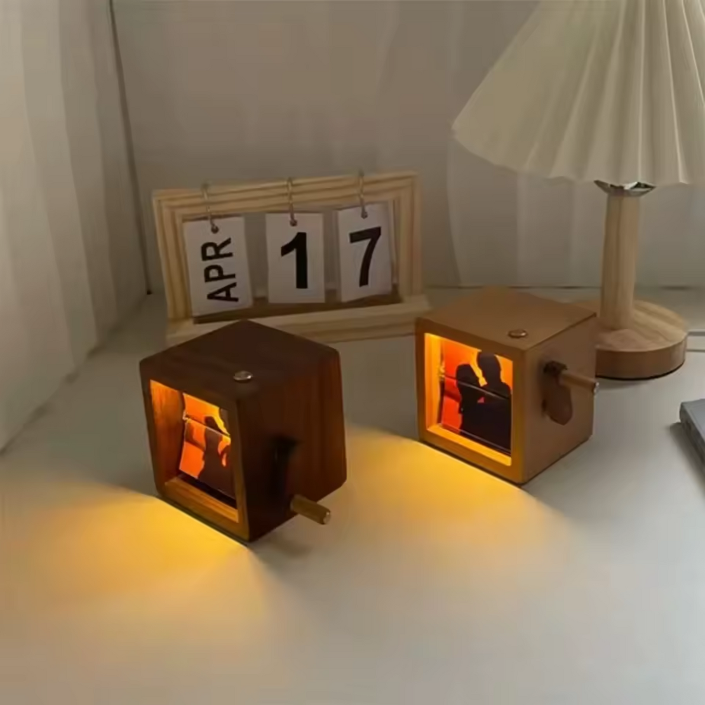 Personalised Wooden Photo Flipbook Box