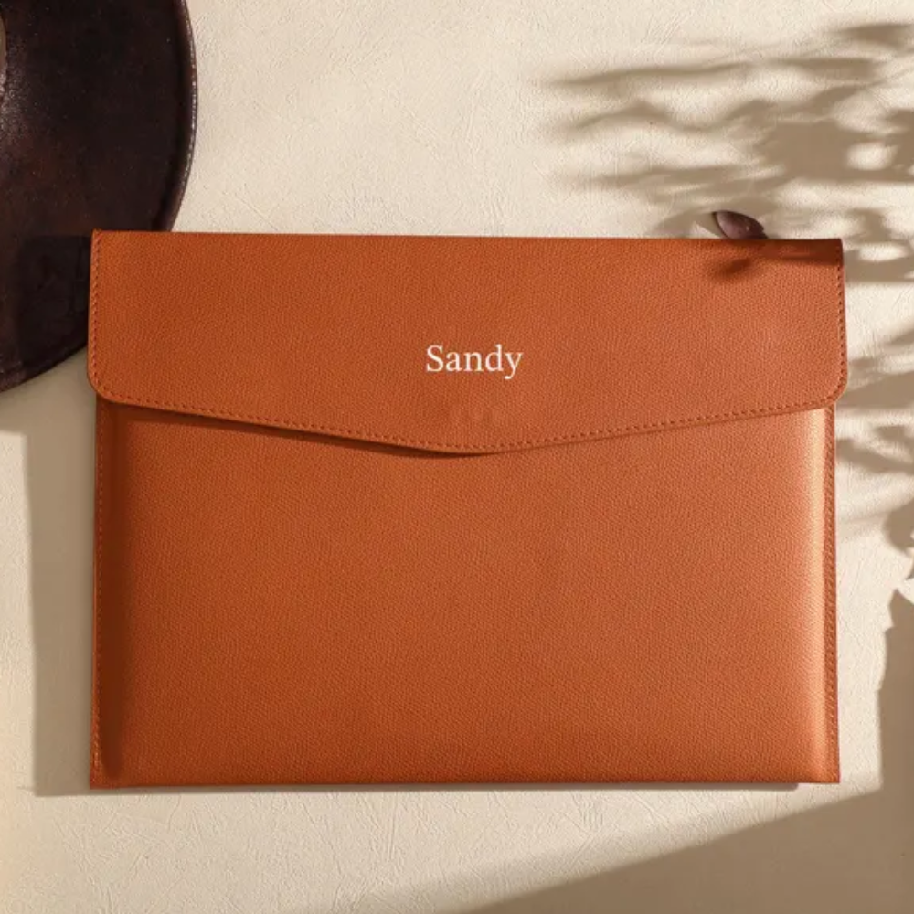 Personalised A4 Leather Photo Wallet