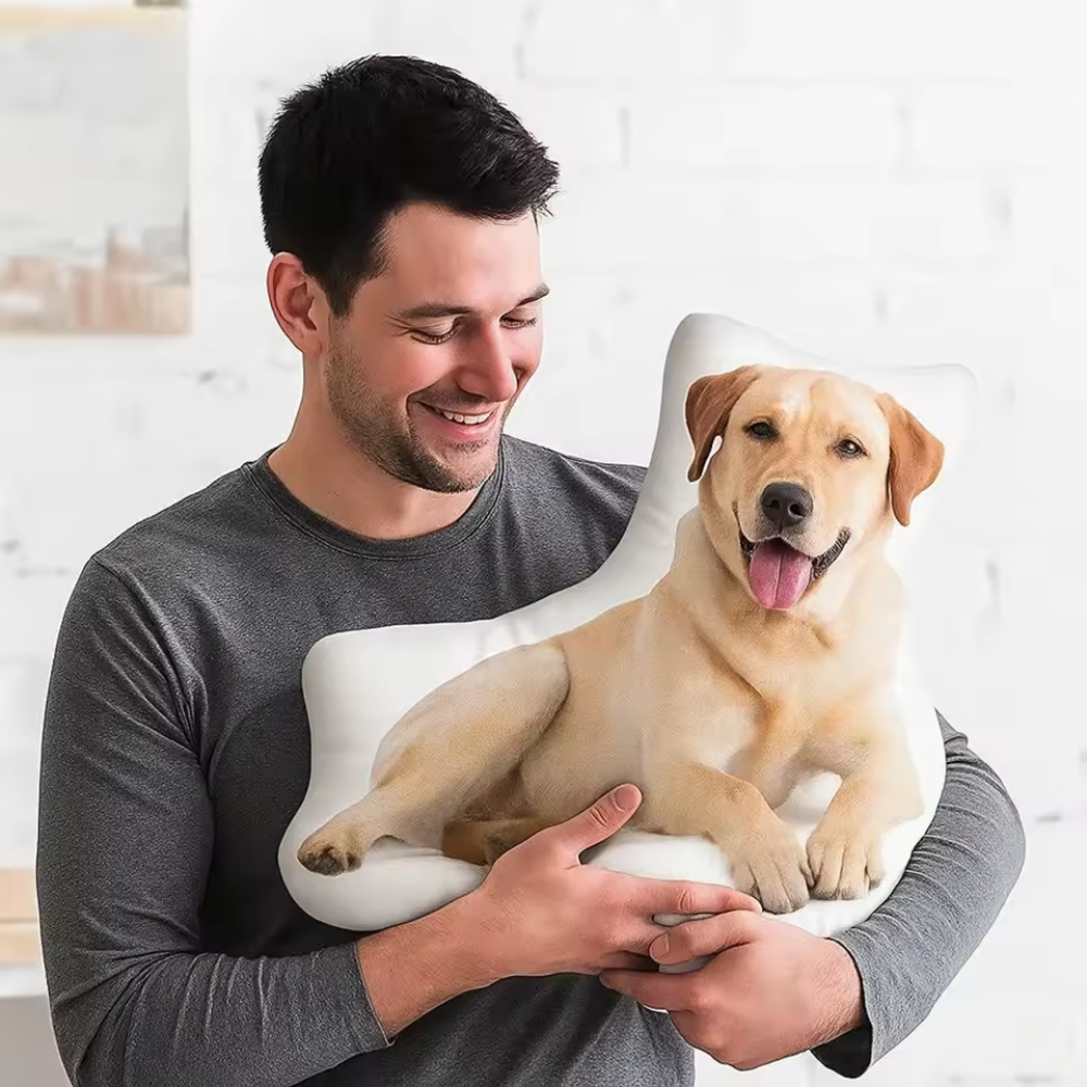 custom pet photo cushion pillow