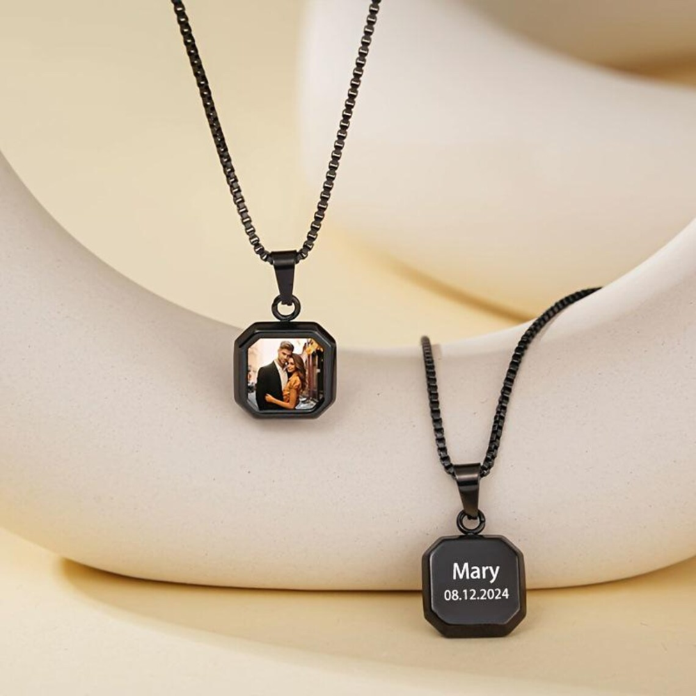 Personalised Heat Activated Necklace