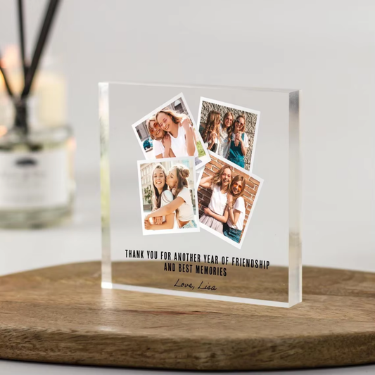 Personalised Photo Block