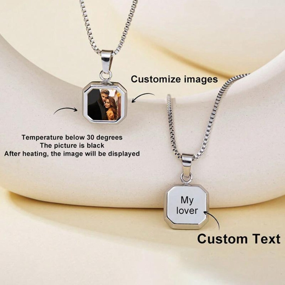Heat-Activated Photo Necklace