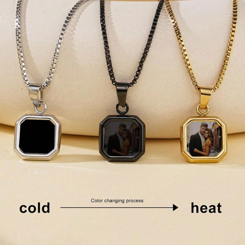 Heat-Activated Photo Necklace