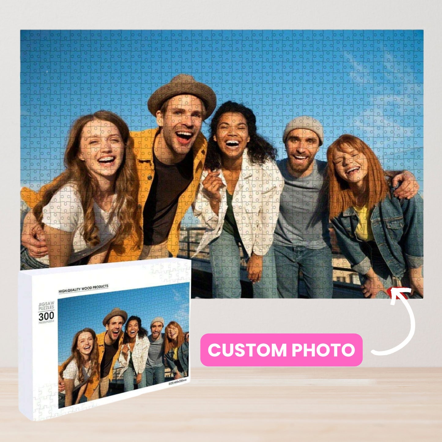 Personalised Custom Jigsaw Photo Puzzle