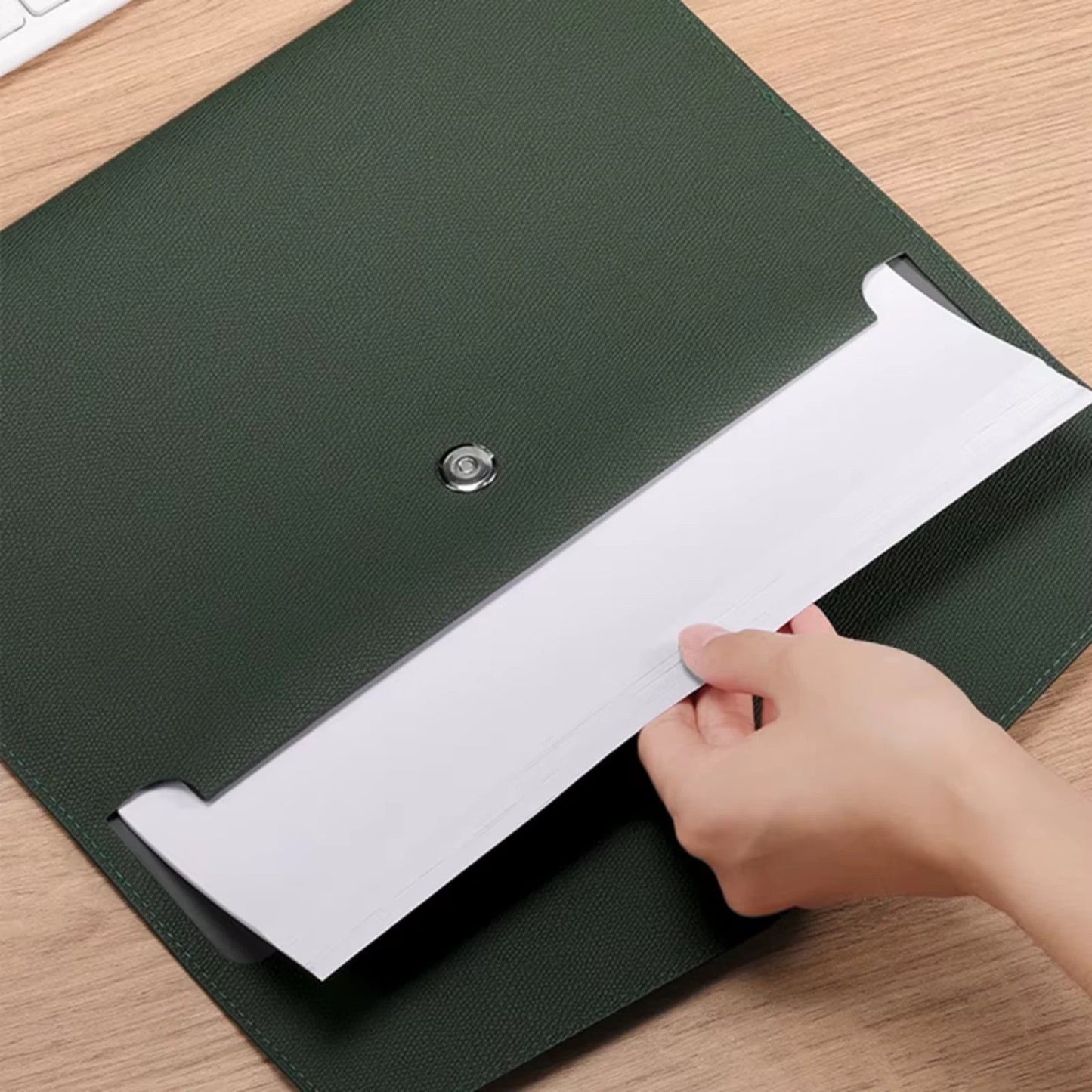 Personalised A4 Leather Photo Wallet